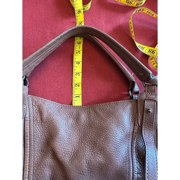 Kooba Brown Leather Jonnie Hobo Shoulder Bag - Picture 7 of 11